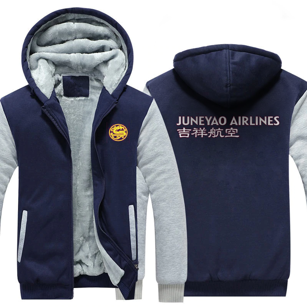 JUNEYAO AIRLINES  JACKETS FLEECE SWEATSHIRT