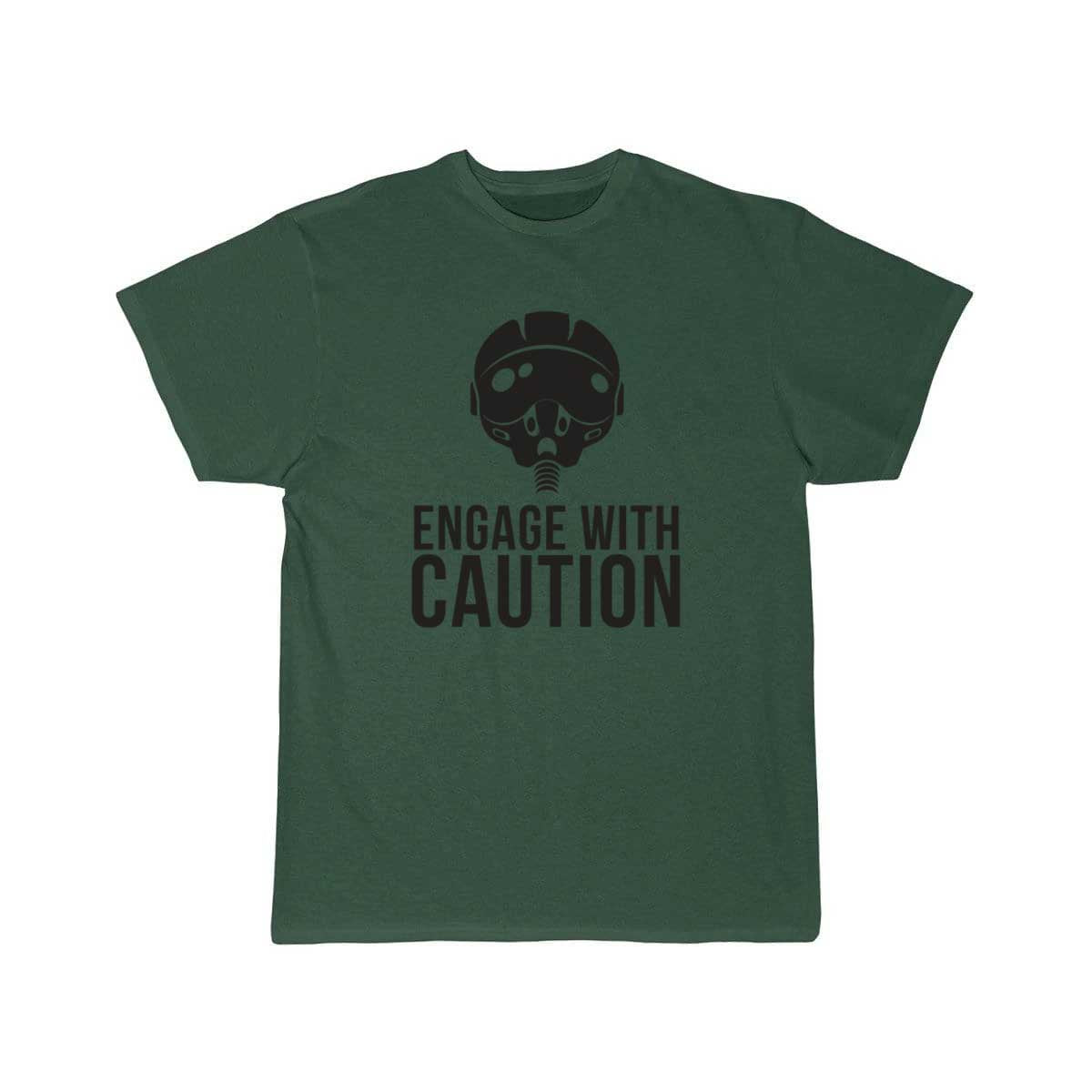 Engage with Caution fighter pilot T SHIRT THE AV8R