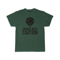 Thumbnail for Engage with Caution fighter pilot T SHIRT THE AV8R