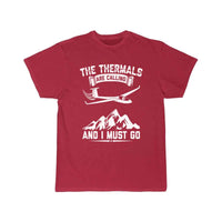 Thumbnail for Gliding Thermals  Glider Pilots Soaring Soar Gift T-SHIRT THE AV8R