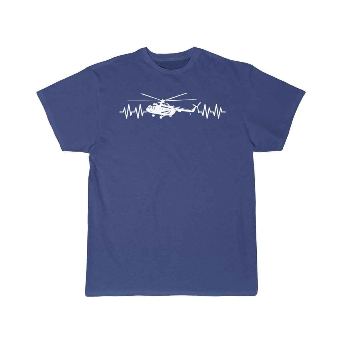 Helicopter Heartbeat T-SHIRT THE AV8R