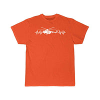 Thumbnail for Helicopter Heartbeat T-SHIRT THE AV8R