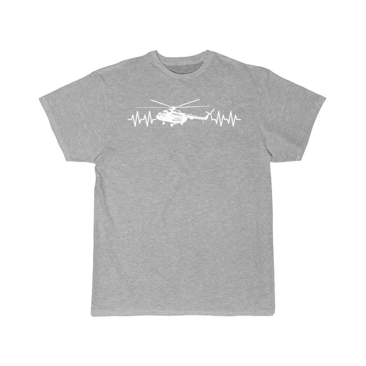 Helicopter Heartbeat T-SHIRT THE AV8R