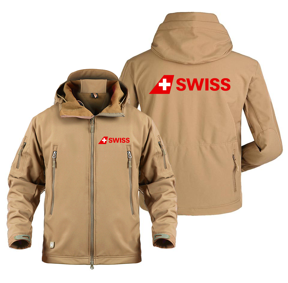 SWISS AIRLINES DESIGNED MILITARY FLEECE THE AV8R