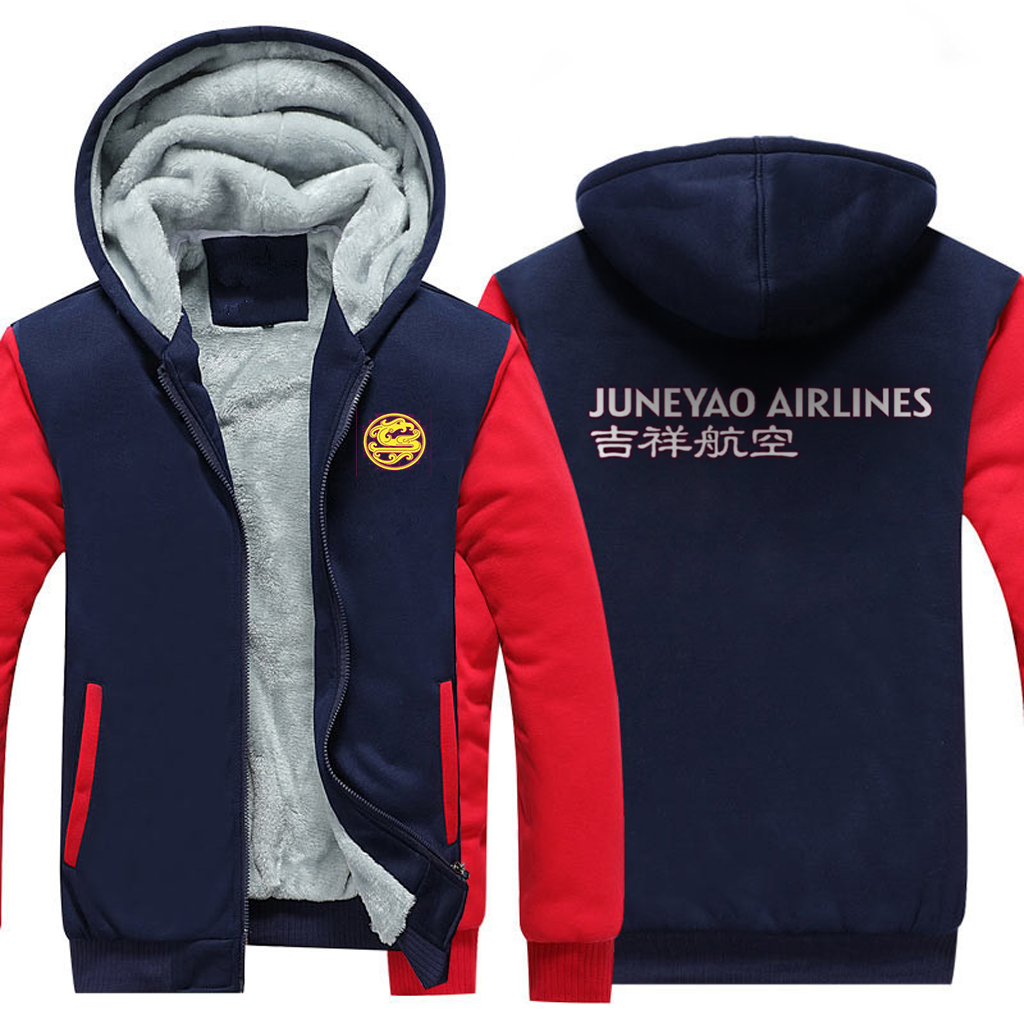 JUNEYAO AIRLINES  JACKETS FLEECE SWEATSHIRT