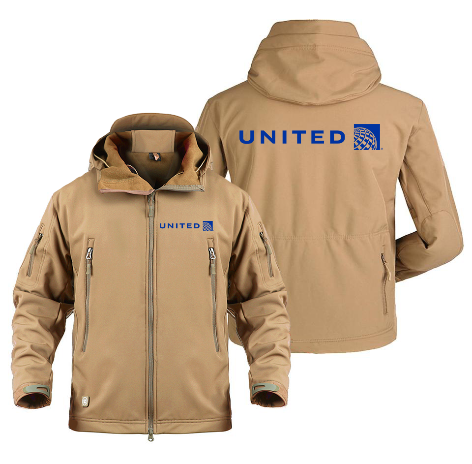 UNITED AIRLINES DESIGNED MILITARY FLEECE THE AV8R