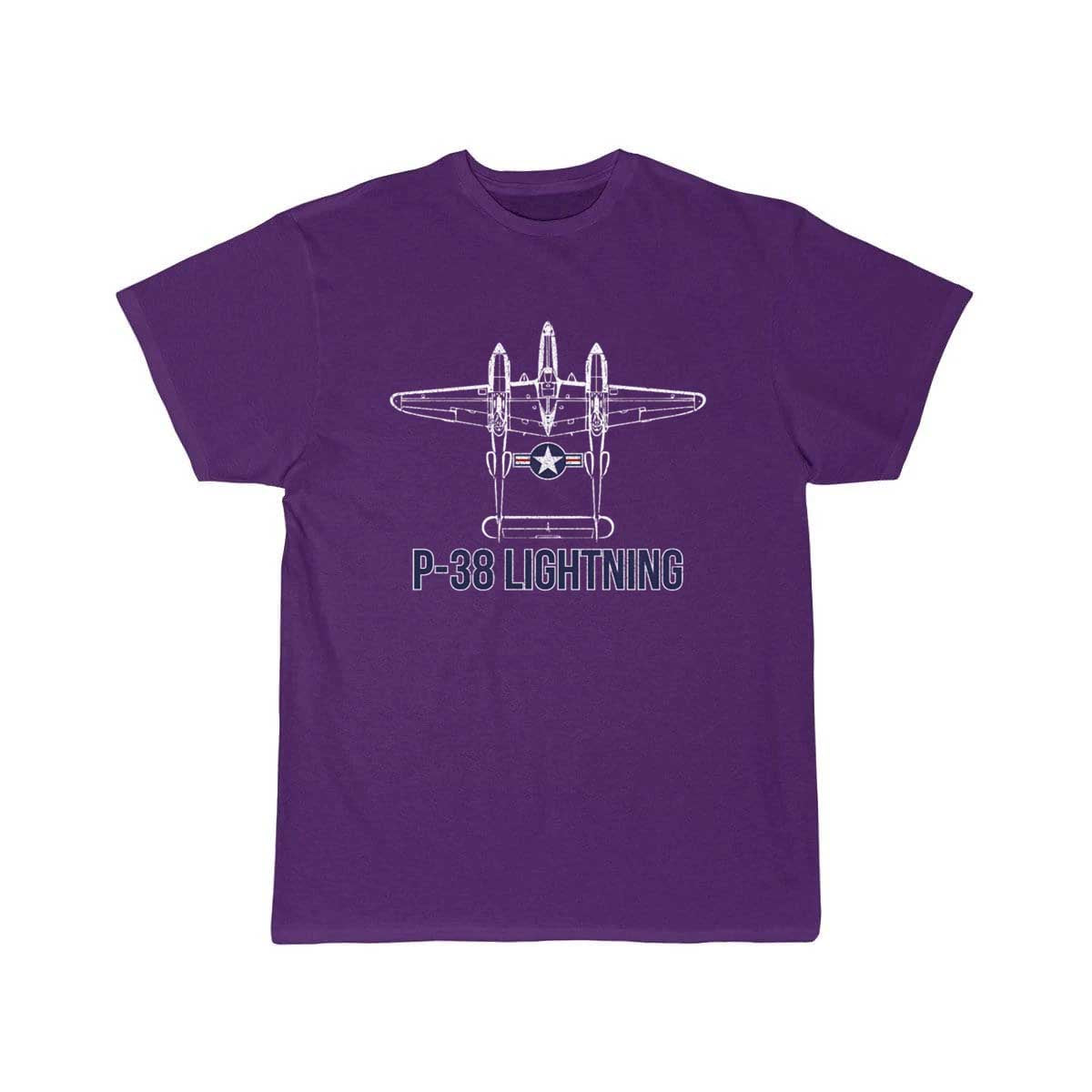 P 38 Lightning Fighter Aircraft Carrier Aviation T-SHIRT THE AV8R