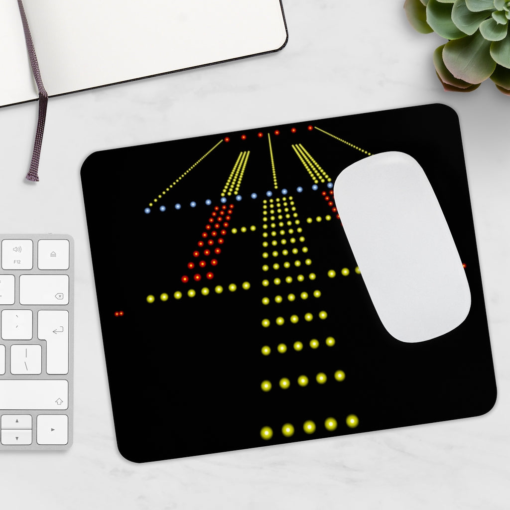 RUNWAY LIGHTS -  MOUSE PAD Printify