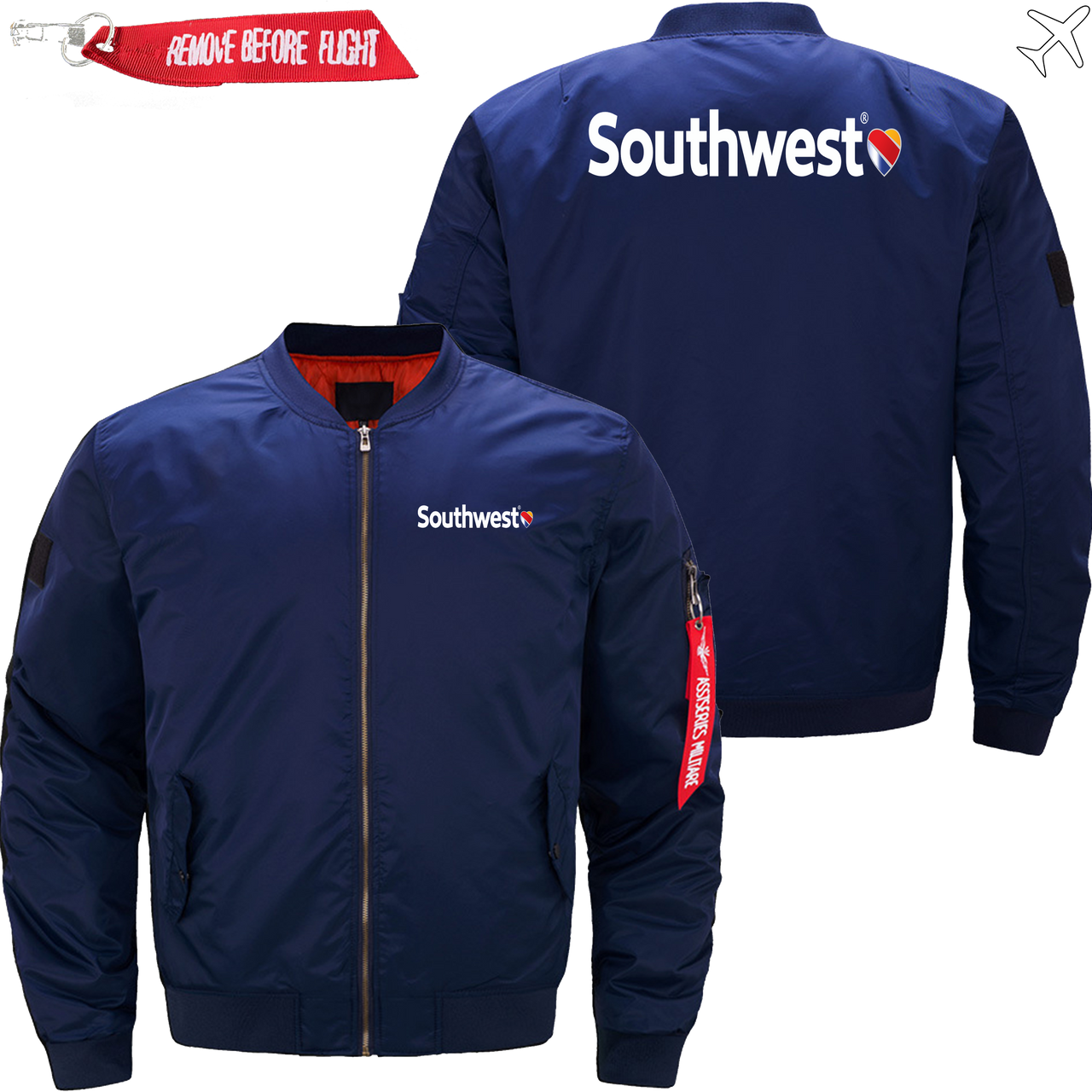 SOUTHWEST AIRLINES MA1 JACKET THE AV8R