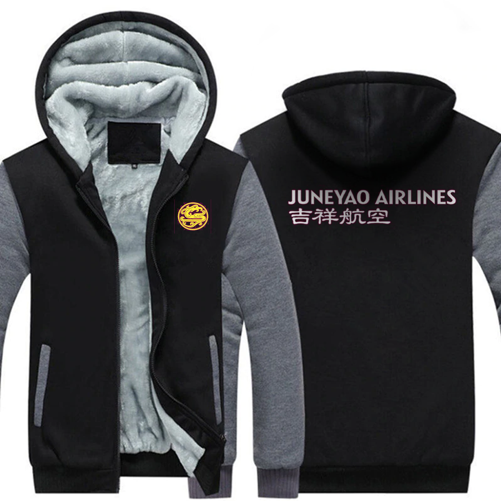 JUNEYAO AIRLINES  JACKETS FLEECE SWEATSHIRT