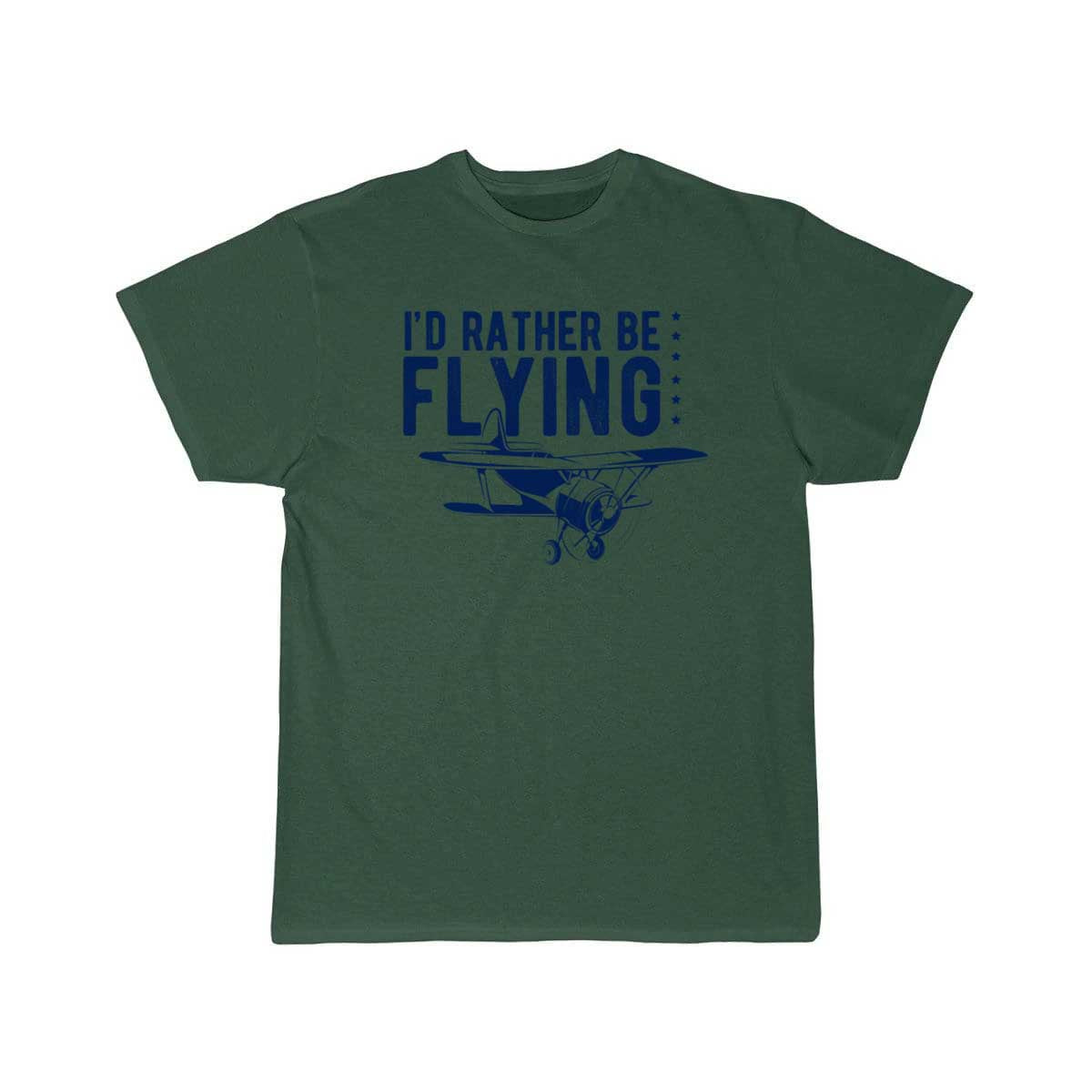 I'd Rather Be Flying Flying Pilot Plane T-SHIRT THE AV8R