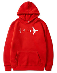 Thumbnail for AVIATION HEARTBEAT DESIGNED PULLOVER THE AV8R