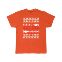 Thumbnail for Christmas sweater for fighter jet lover T SHIRT THE AV8R