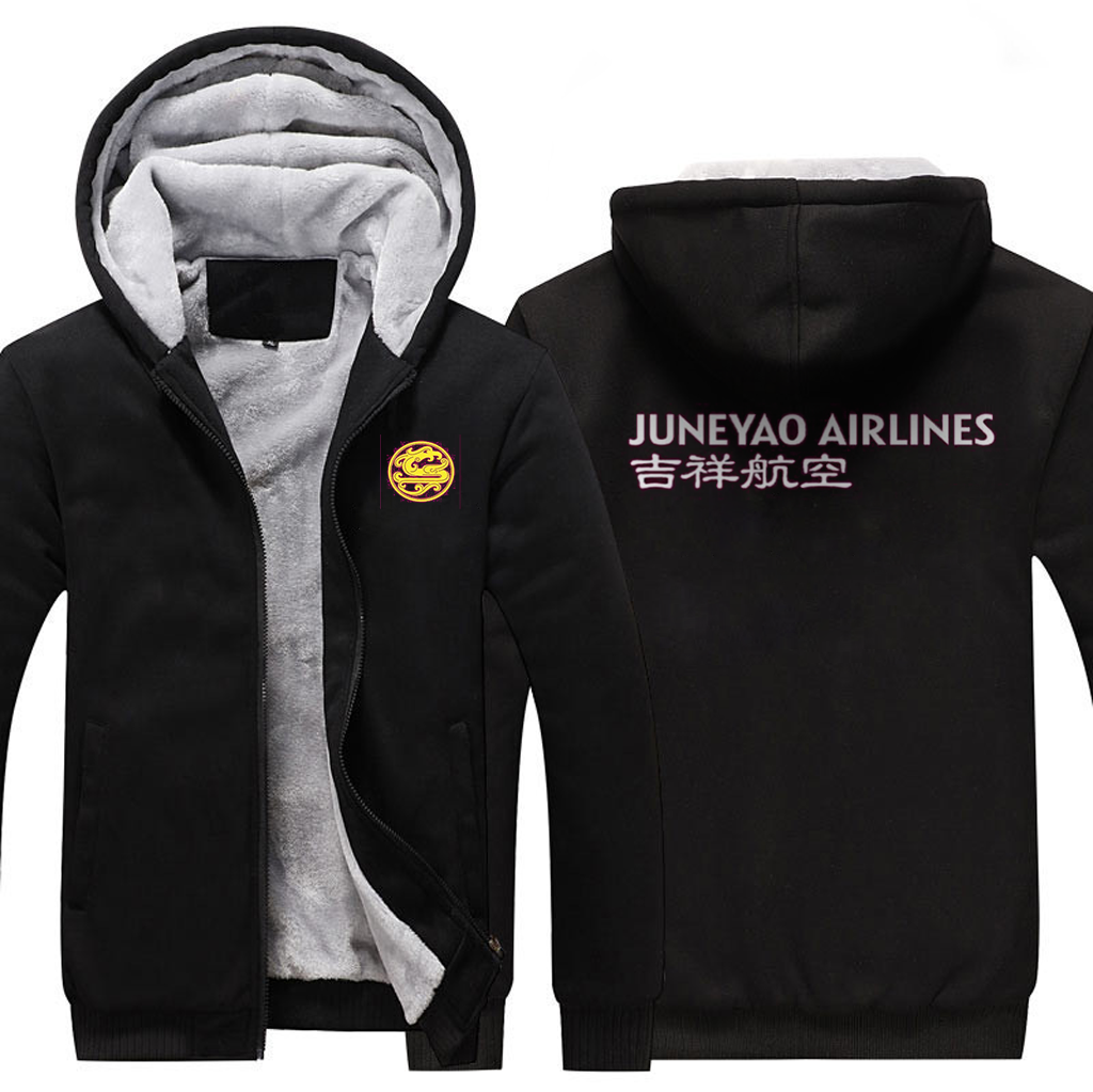 JUNEYAO AIRLINES  JACKETS FLEECE SWEATSHIRT