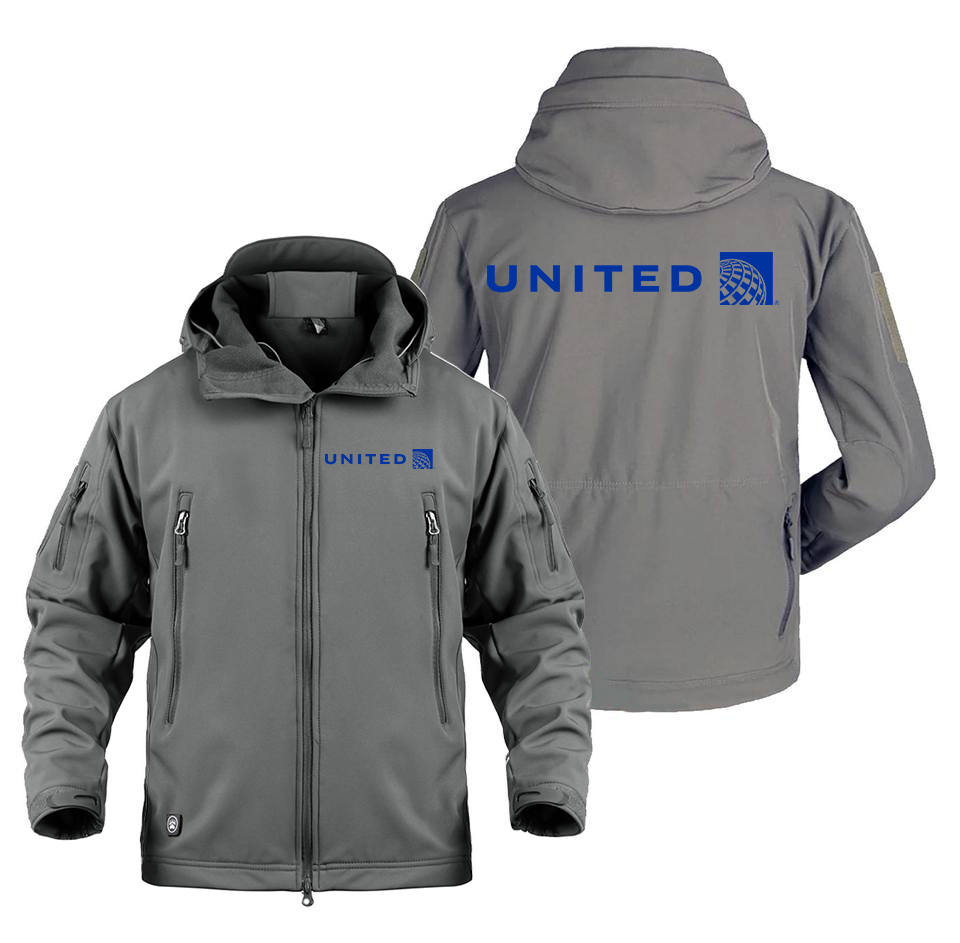 UNITED AIRLINES DESIGNED MILITARY FLEECE THE AV8R