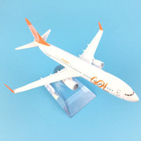 Thumbnail for 16CM ALLOY METAL MODEL PLANE BRAZIL AIR GOL AIRLINES BOEING 737 BOEING 737 800 AIRWAYS AIRCRAFT AIRPLANE MODEL W STAND GIFT - PILOTSX