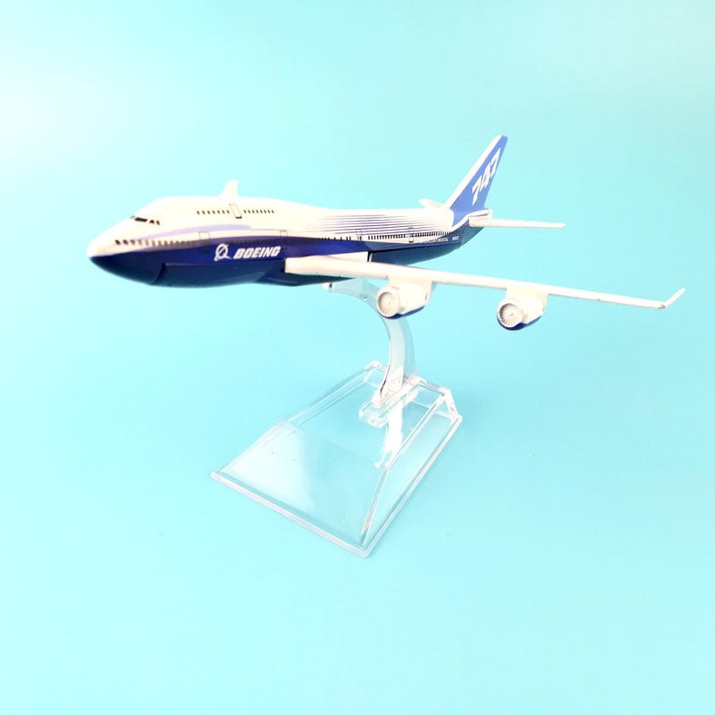 16CM ORIGINAL MODEL BOEING 747 BOEING 747 - 400 AIRLINES PLANE MODEL ALLOY METAL DIECAST MODEL AIRPLANE AIRCRAFT AIRWAYS GIFT KIDS TOY - PILOTSX