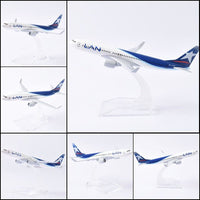 Thumbnail for 16CM PLANE MODEL AIRPLANE MODEL BRAZIL VARIG AIRLINES BOEING 737 AIRCRAFT MODEL DIECAST METAL 1:400 AIRPLANES MODEL - PILOTSX