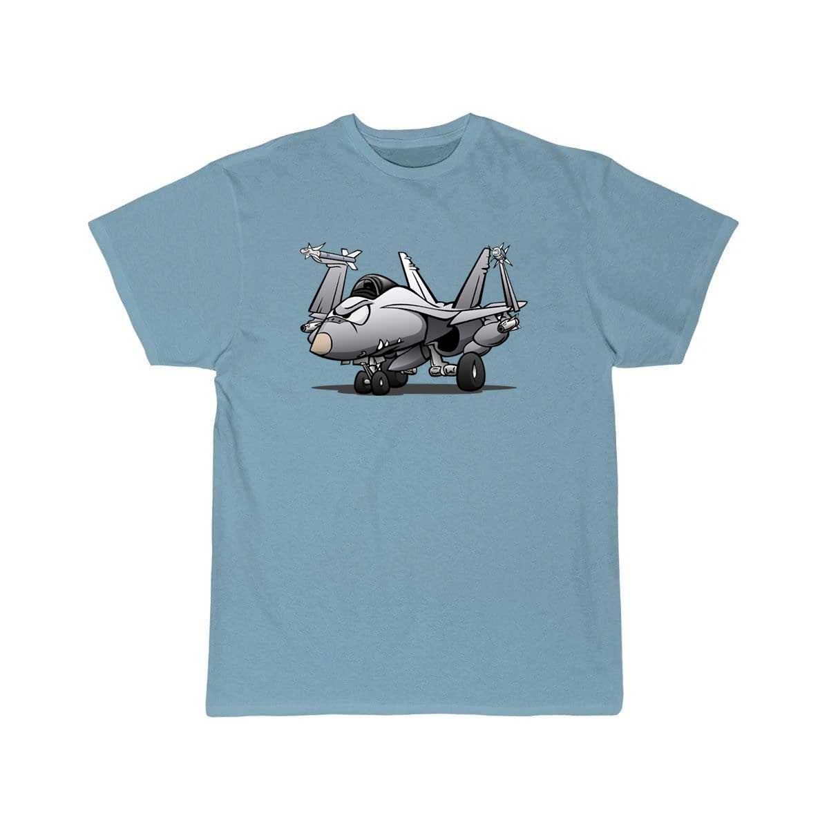 Military Naval Fighter Jet Airplane Cartoon T-SHIRT THE AV8R