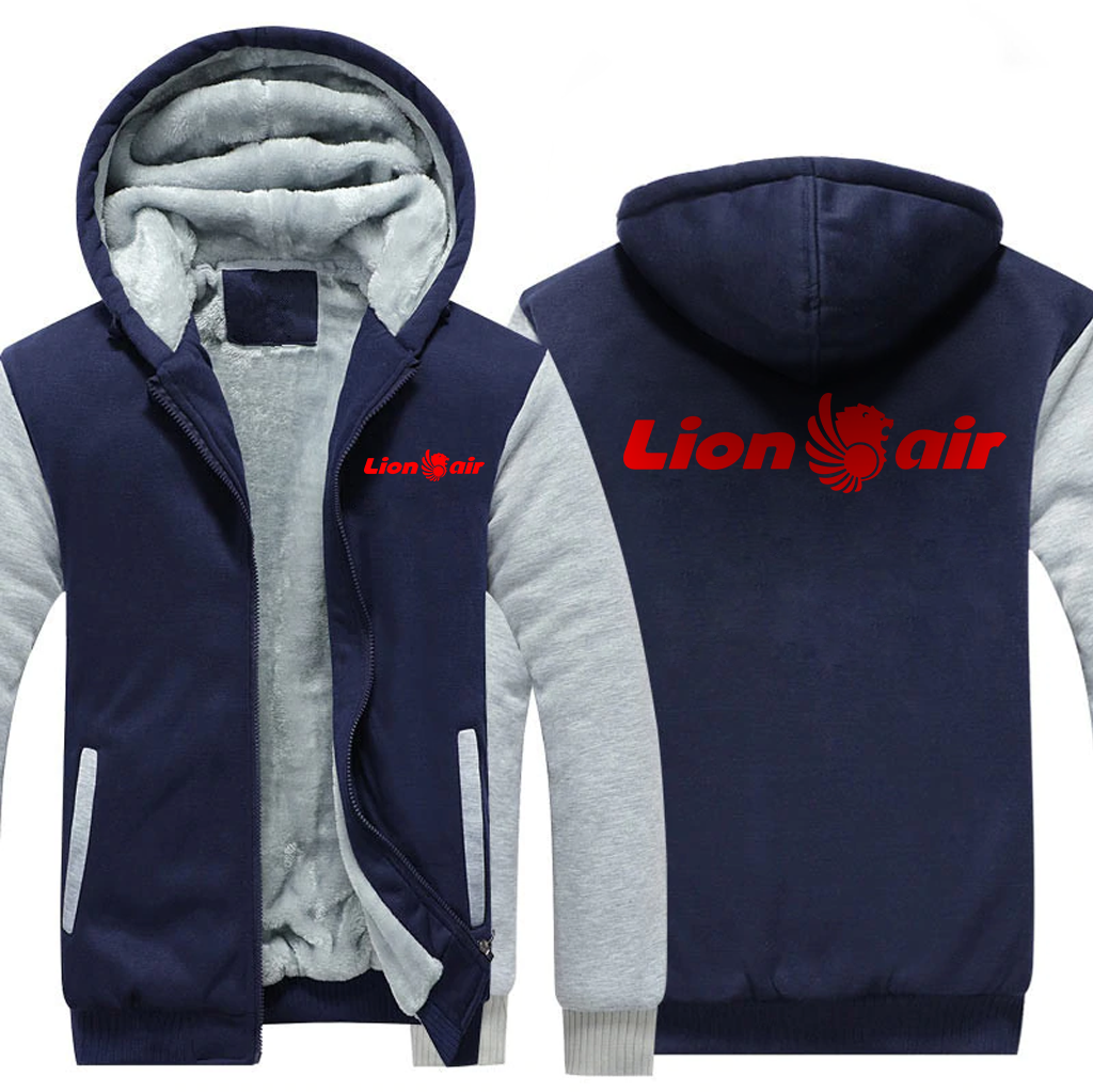 LION AIRLINES  JACKETS FLEECE SWEATSHIRT