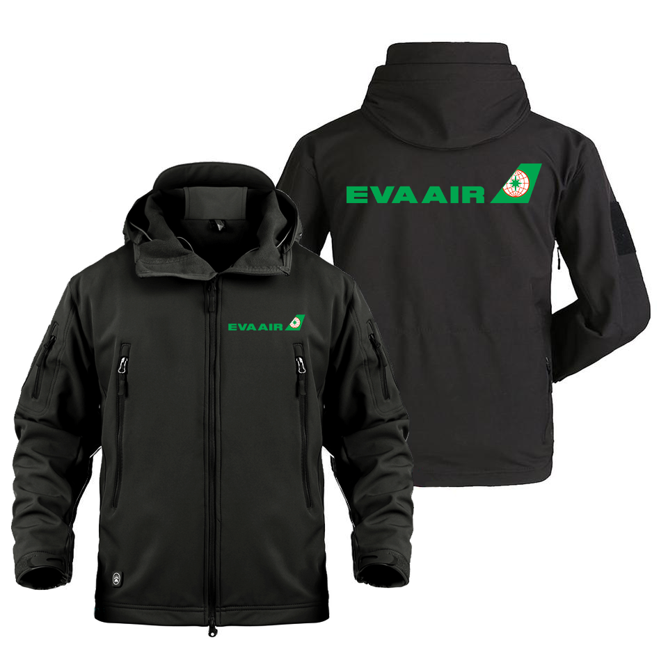 EVAAIR AIRLINES DESIGNED MILITARY FLEECE THE AV8R