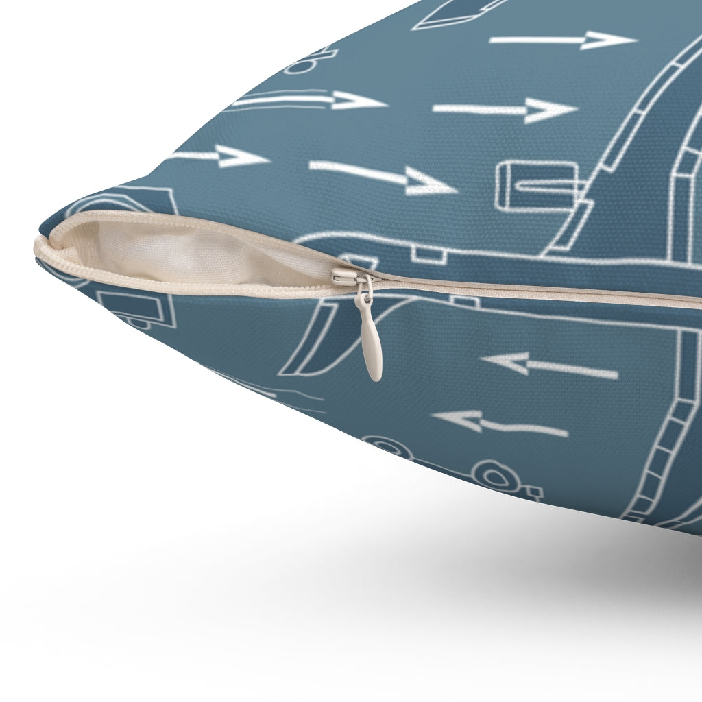 AIRPLANE PILLOW Printify