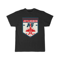 Thumbnail for Jet Lag AF Jet Fighter Pilot T Shirt THE AV8R