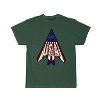 Thumbnail for USA Airplane Jet Fighter T Shirt THE AV8R