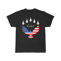 Thumbnail for USA Airplane Jet Fighter T Shirt THE AV8R