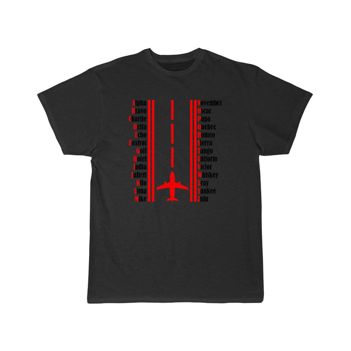 Pilot Pilots Alphabet T SHIRT THE AV8R