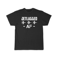 Thumbnail for Jet Lag AF Jet Fighter Pilot Air Force Aviator T Shirt THE AV8R