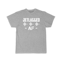 Thumbnail for Jet Lag AF Jet Fighter Pilot Air Force Aviator T Shirt THE AV8R