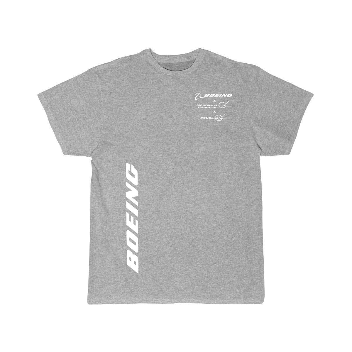 BOEING DUALGLASS LOGO DESIGNED T SHIRT THE AV8R