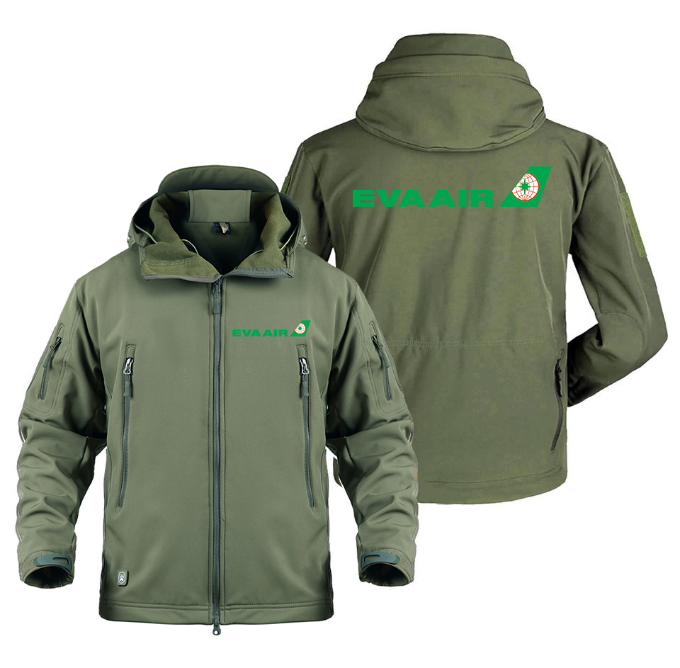 EVAAIR AIRLINES DESIGNED MILITARY FLEECE THE AV8R