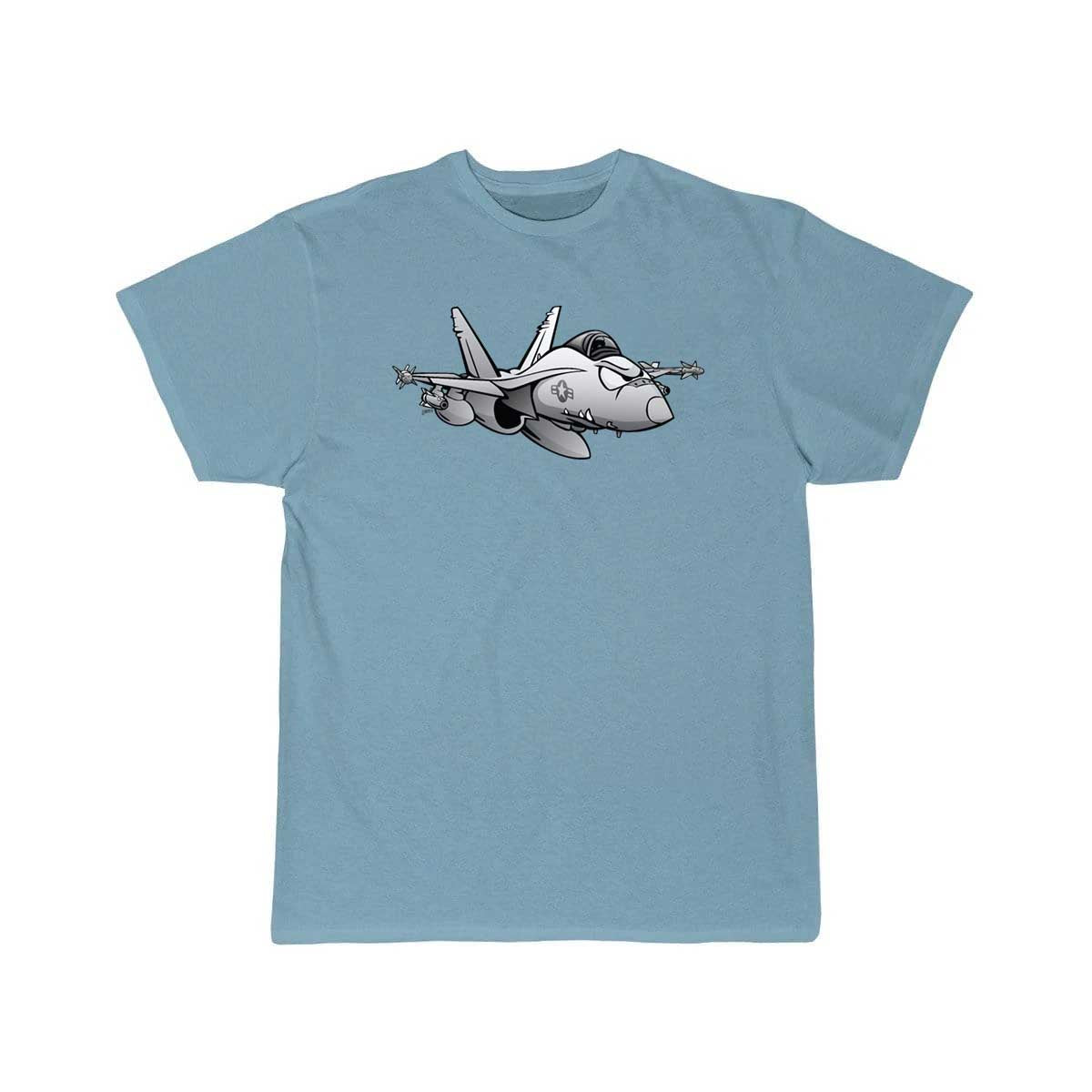 Military Fighter Attack Jet Airplane Cartoon T Shirt THE AV8R