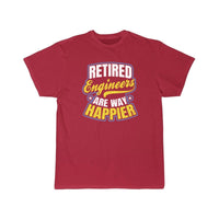 Thumbnail for Retired Engineer Way Happier  T-Shirt THE AV8R