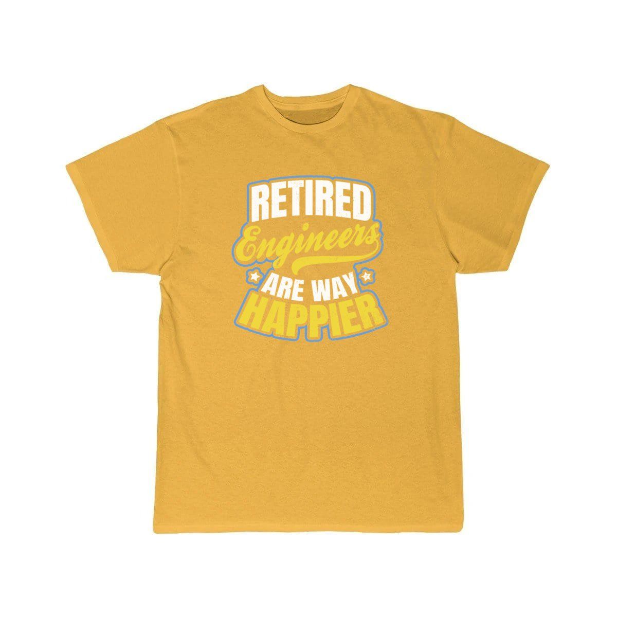 Retired Engineer Way Happier  T-Shirt THE AV8R