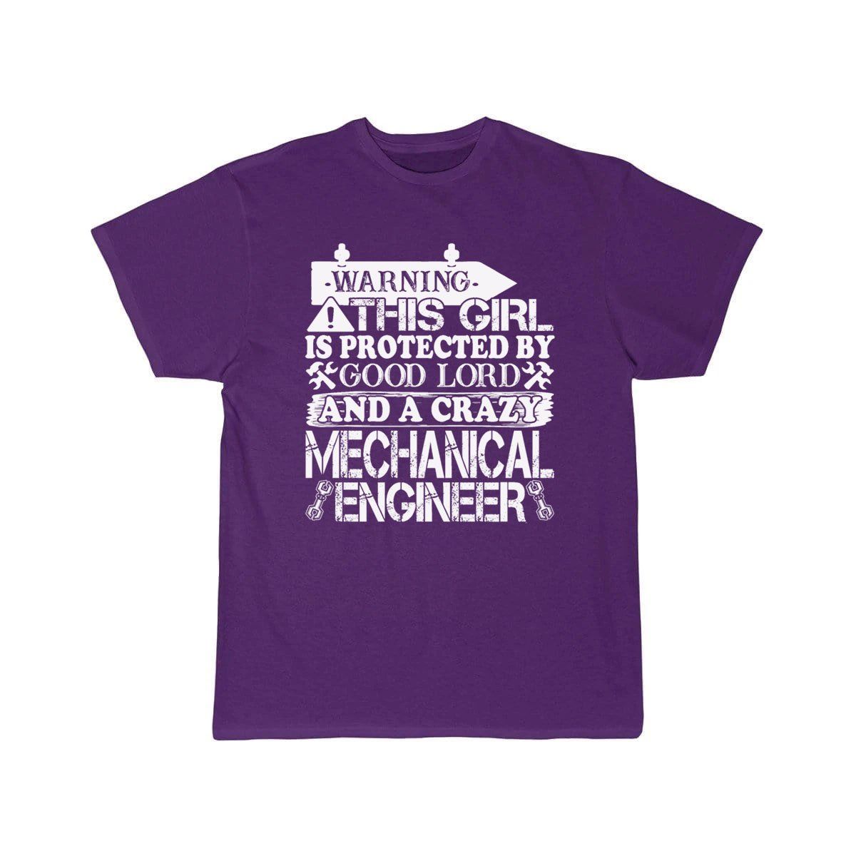 Protected By Crazy Mechanical Engineer T-Shirt THE AV8R