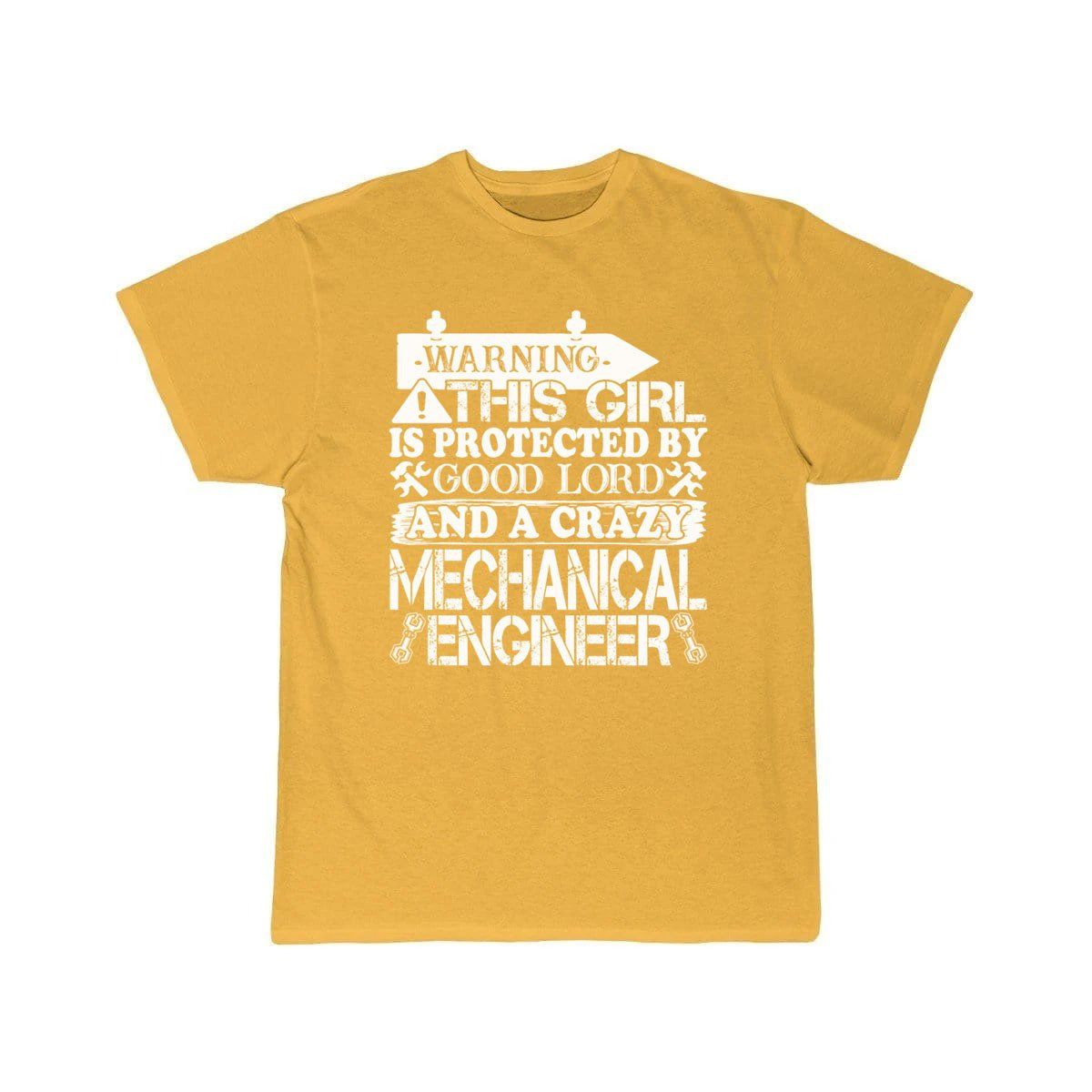 Protected By Crazy Mechanical Engineer T-Shirt THE AV8R