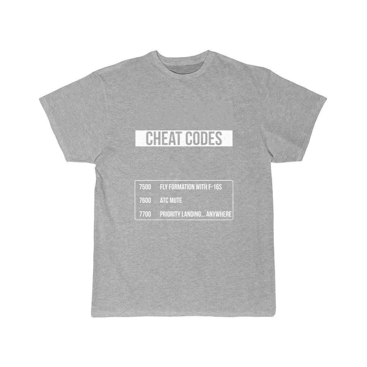 Aviation Cheat Codes - Funny For Pilots And Atc T-SHIRT THE AV8R