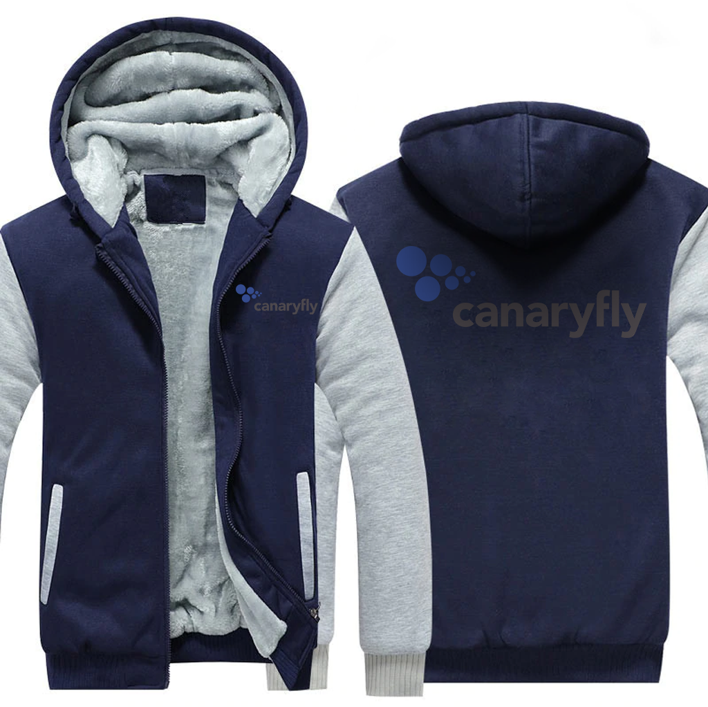 CANARYFLY AIRLINES  JACKETS FLEECE SWEATSHIRT