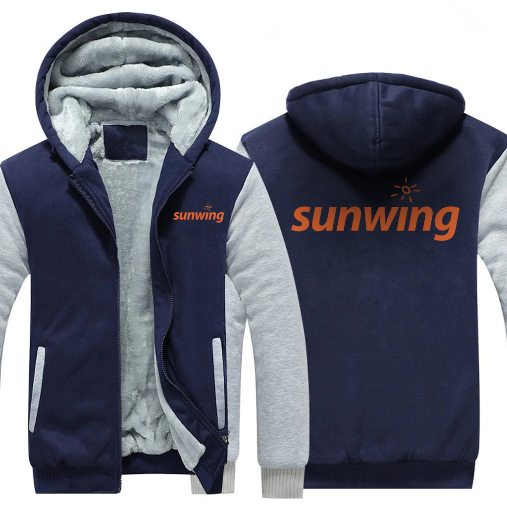 SUNWING AIRLINES JACKETS FLEECE SWEATSHIRT