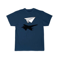 Thumbnail for Paper Plane Fighter Jet T Shirt THE AV8R