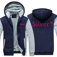 Thumbnail for AIR SILVER AIRLINES JACKETS FLEECE SWEATSHIRT