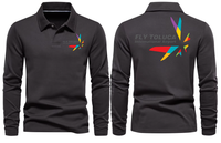 Thumbnail for TOLUCA AIRPORT LONG SLEEVE  POLO