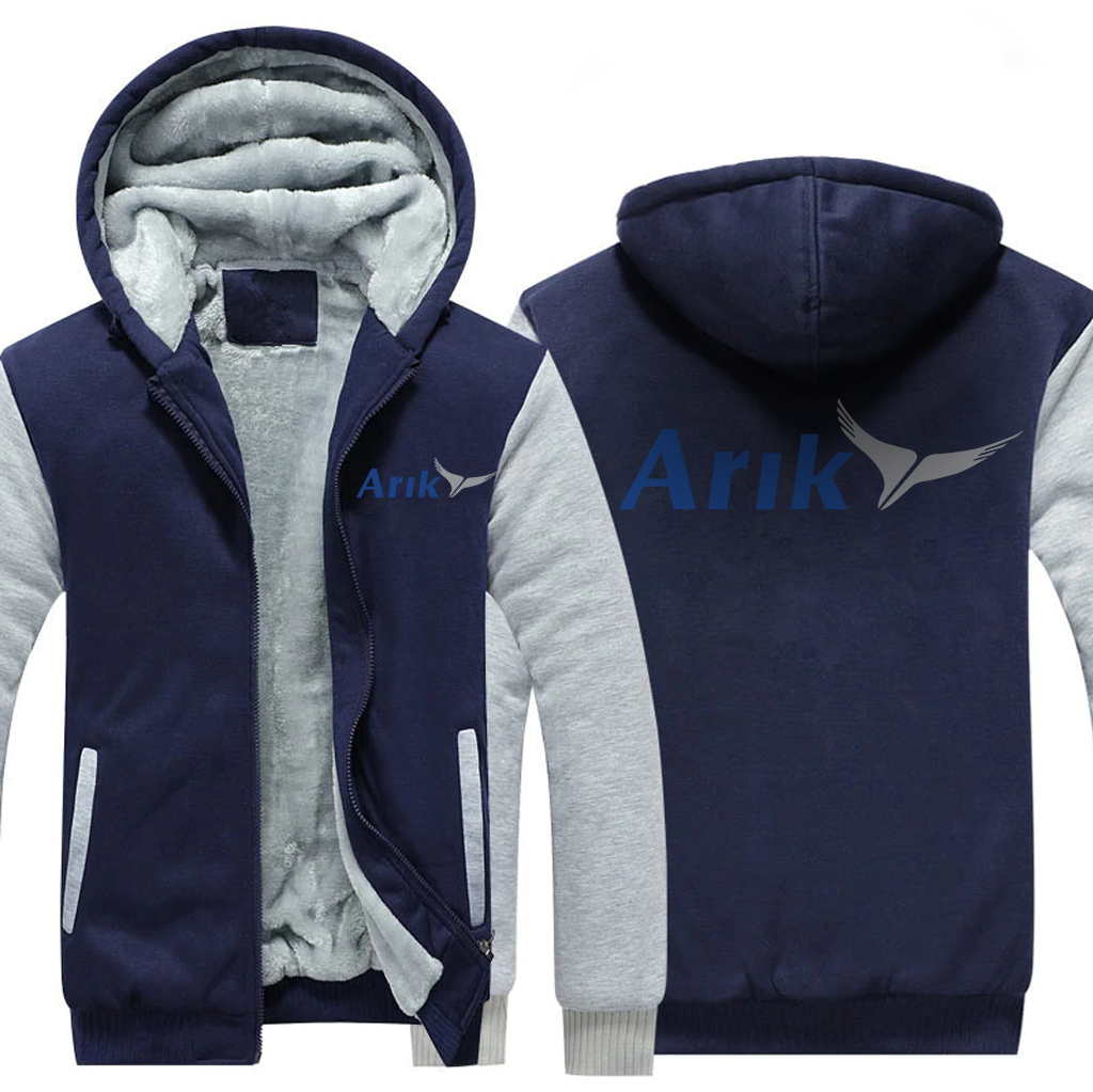 ARIK AIRLINES JACKETS FLEECE SWEATSHIRT