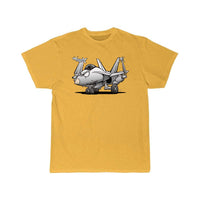 Thumbnail for Military Naval Fighter Jet Airplane Cartoon T Shirt THE AV8R