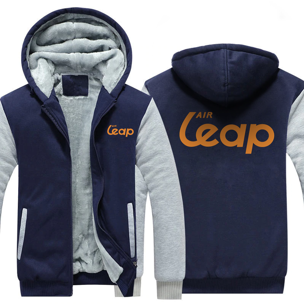 LEAP AIRLINES JACKETS FLEECE SWEATSHIRT