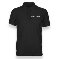 Thumbnail for a black polo shirt with the united logo on it