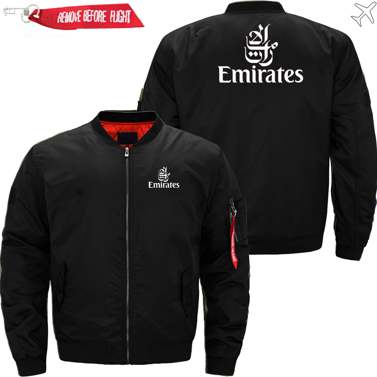 EMIRATES AIRLINES MA1 JACKET THE AV8R